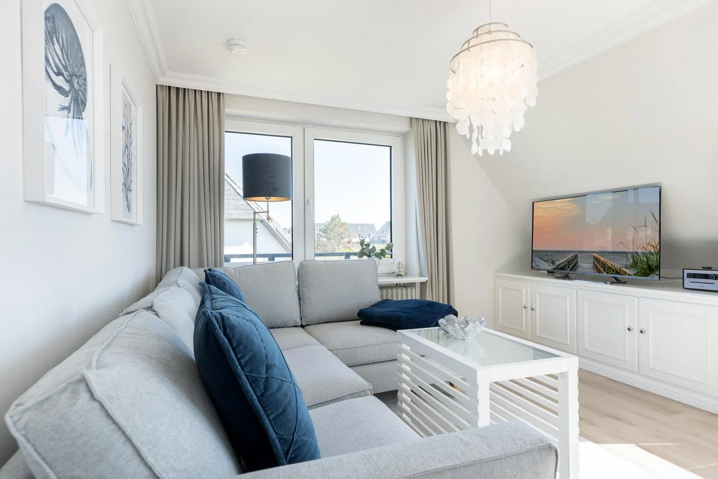 Haus Weissenburg Whg. OG Ost Wenningstedt - Wohnzimmer