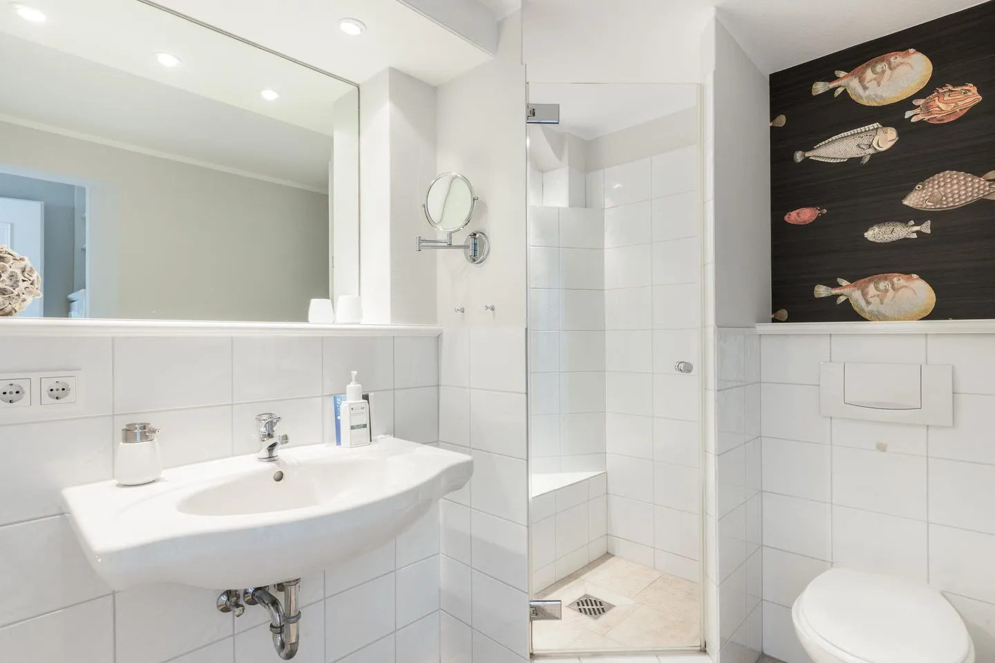 Haus Weissenburg Whg. OG Ost Wenningstedt - Badezimmer