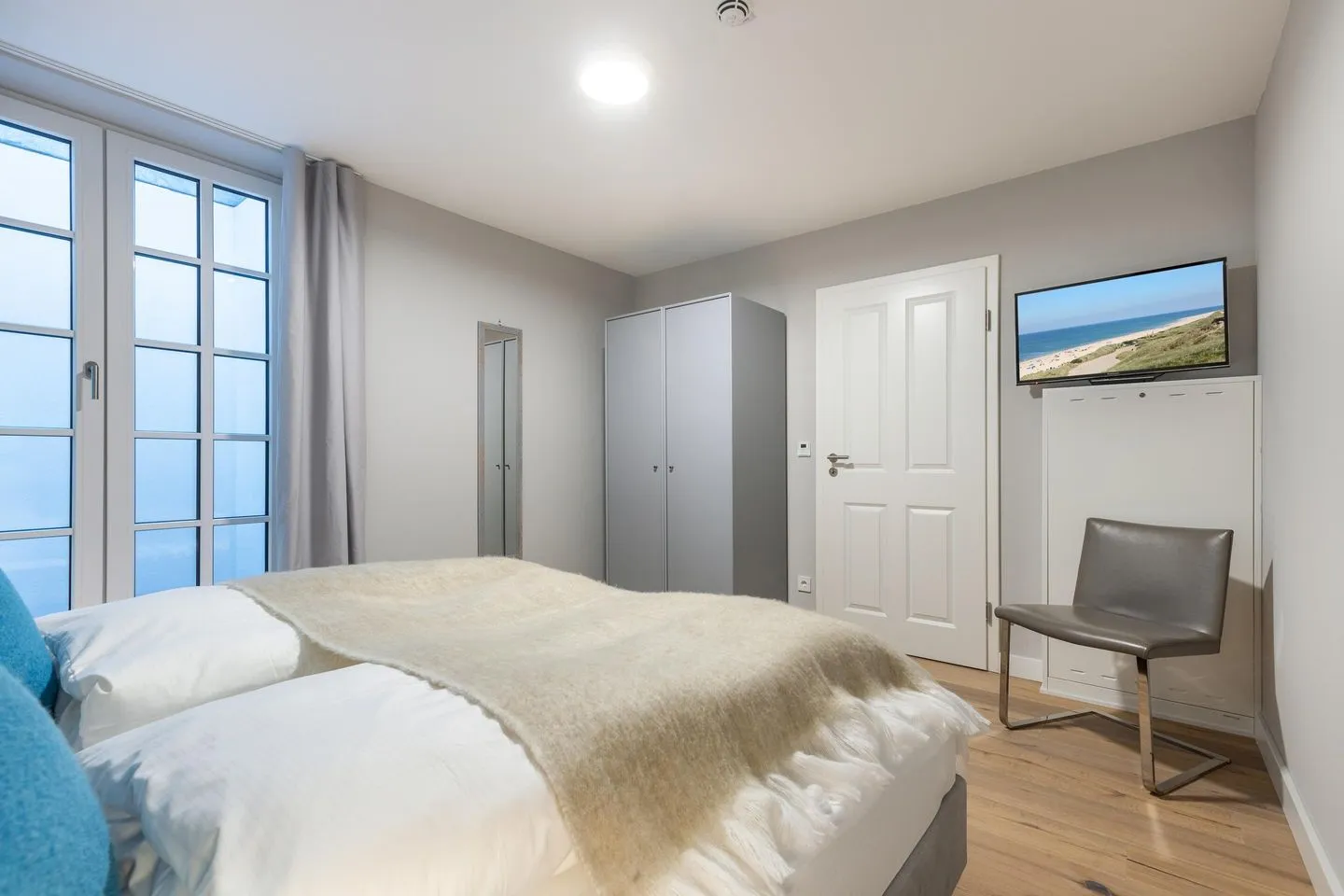 Strandgut Wohnung 2 Wenningstedt - Schlafzimmer