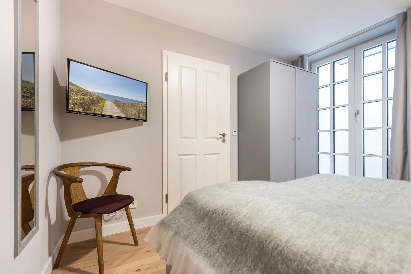 Strandgut Wohnung 2 Wenningstedt - Schlafzimmer