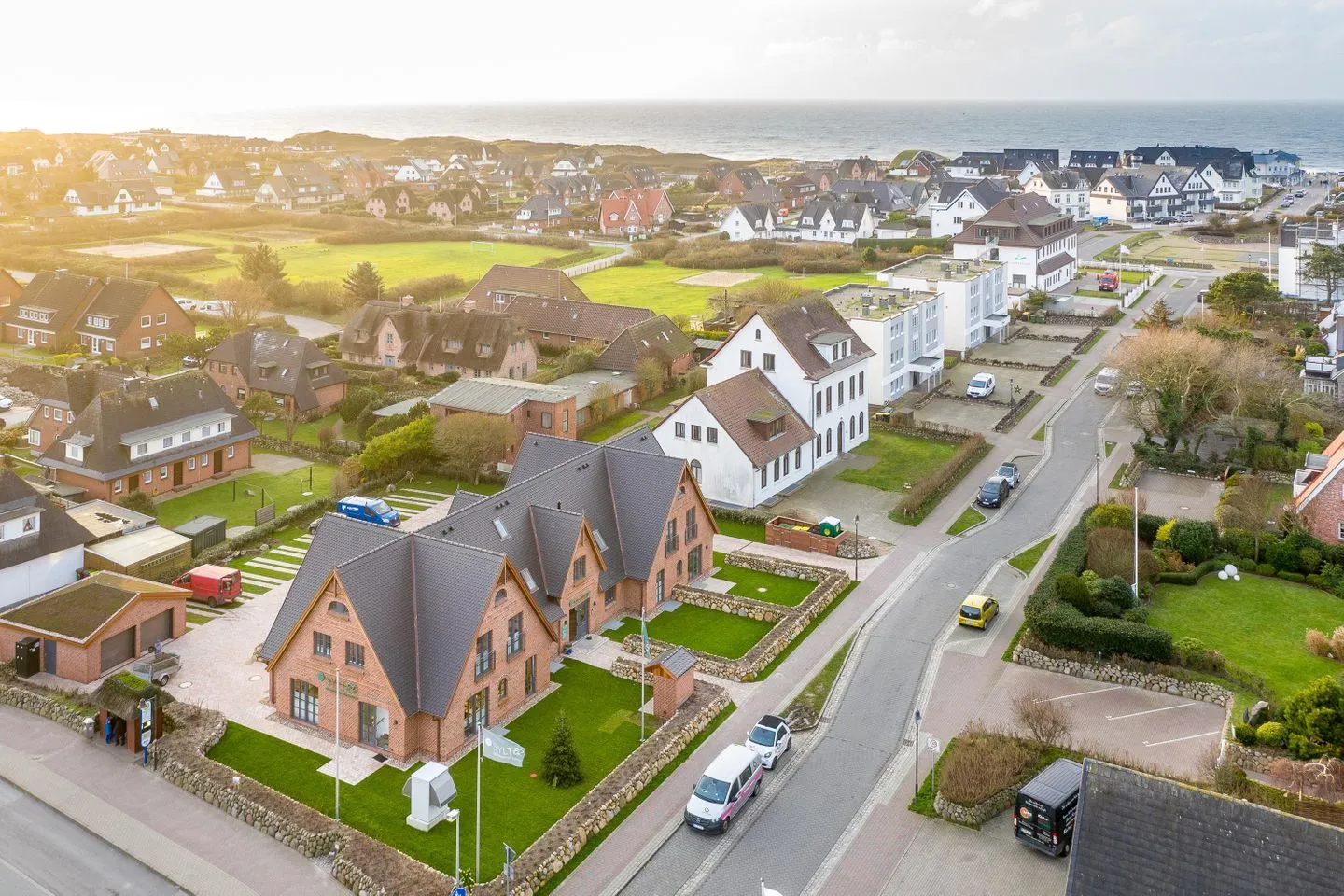 Strandgut Wohnung 10 Wenningstedt - Vogelperspektive
