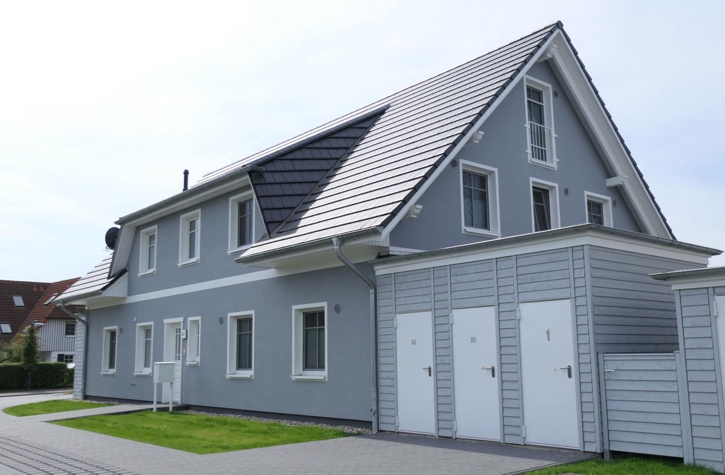  Haus am Deich Zingst - Fassade / Eingang