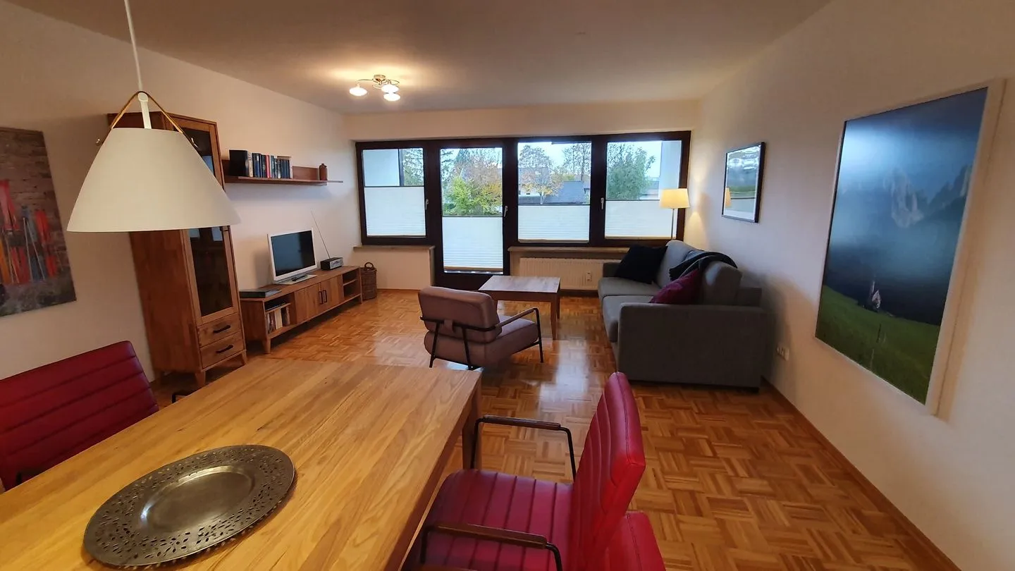 Apartment Wellmann Lechbruck am See - Wohnzimmer