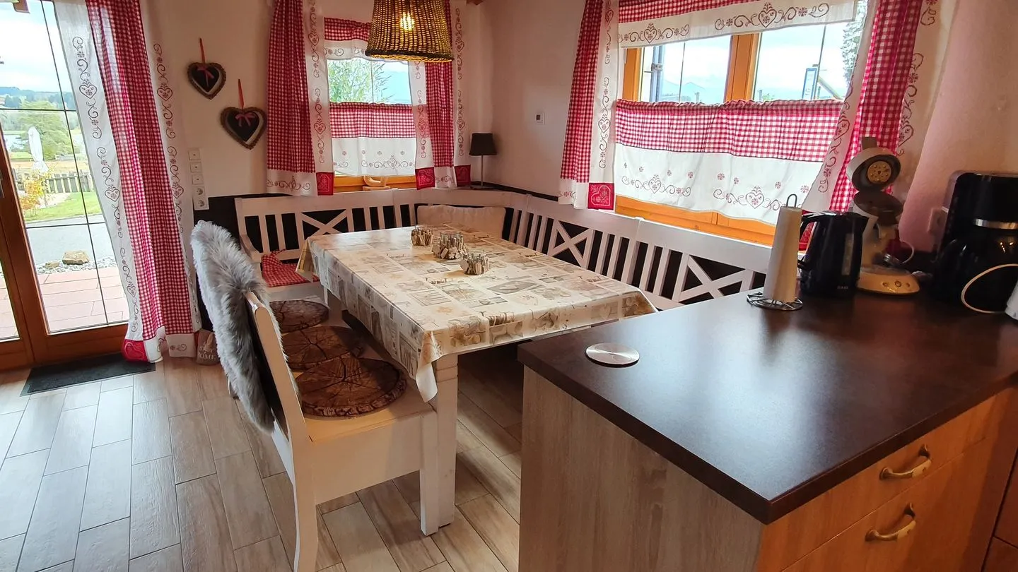 Feriendorf Via Claudia Haus 65 Casa Bavaria Lechbruck am See - Wohnzimmer