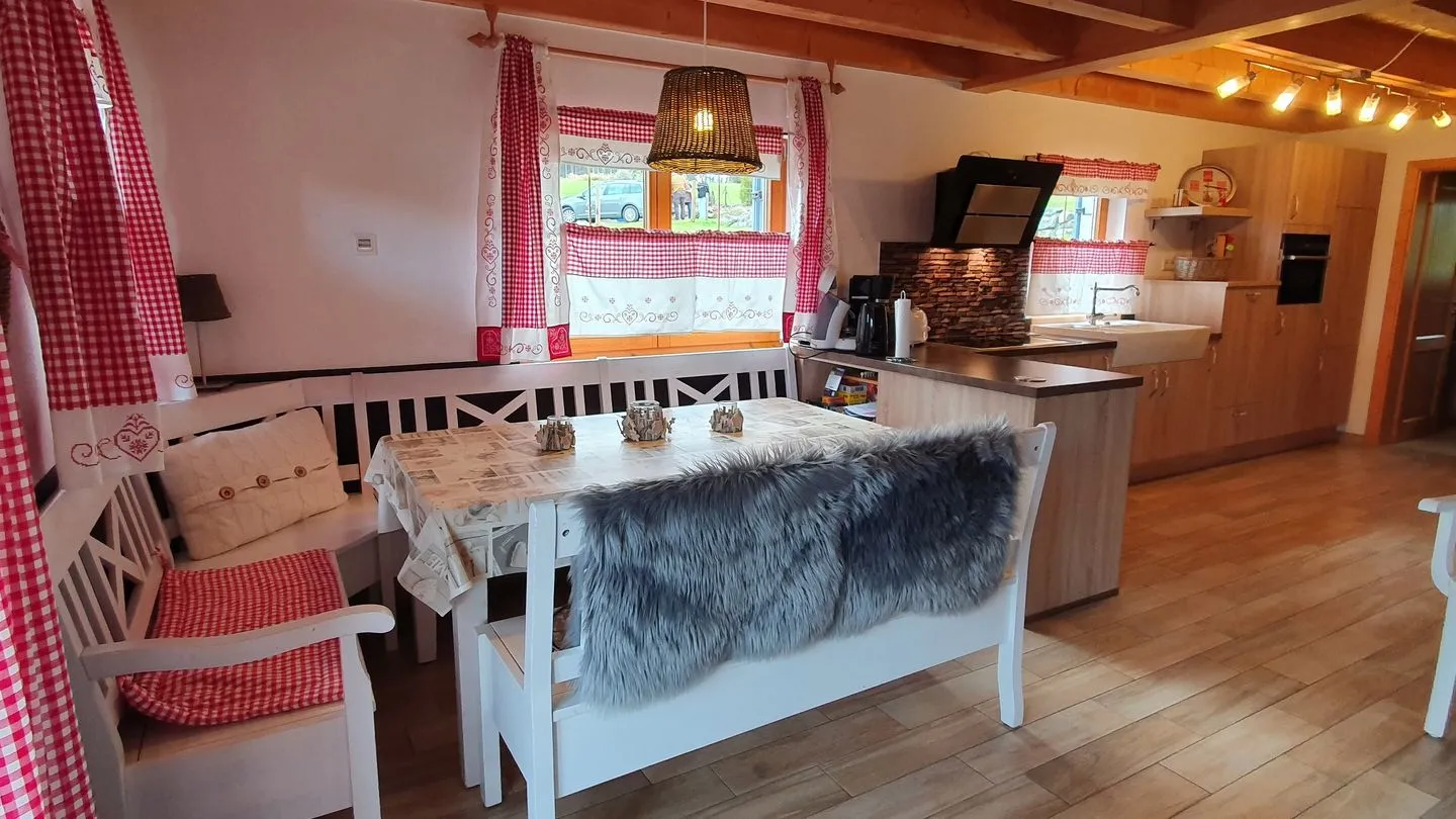 Feriendorf Via Claudia Haus 65 Casa Bavaria Lechbruck am See - Wohnzimmer