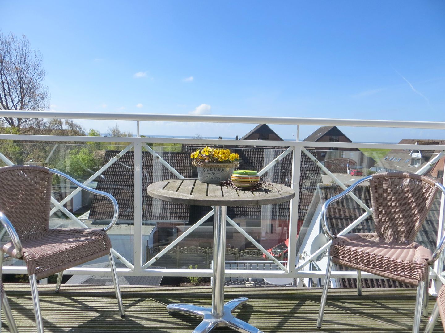 Appartementhaus Meeresbucht Whg. 11, Balkon