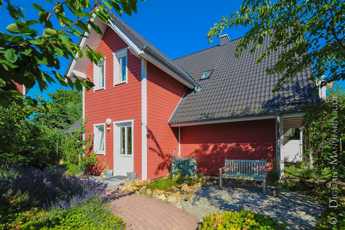 Außenansicht des Hauses