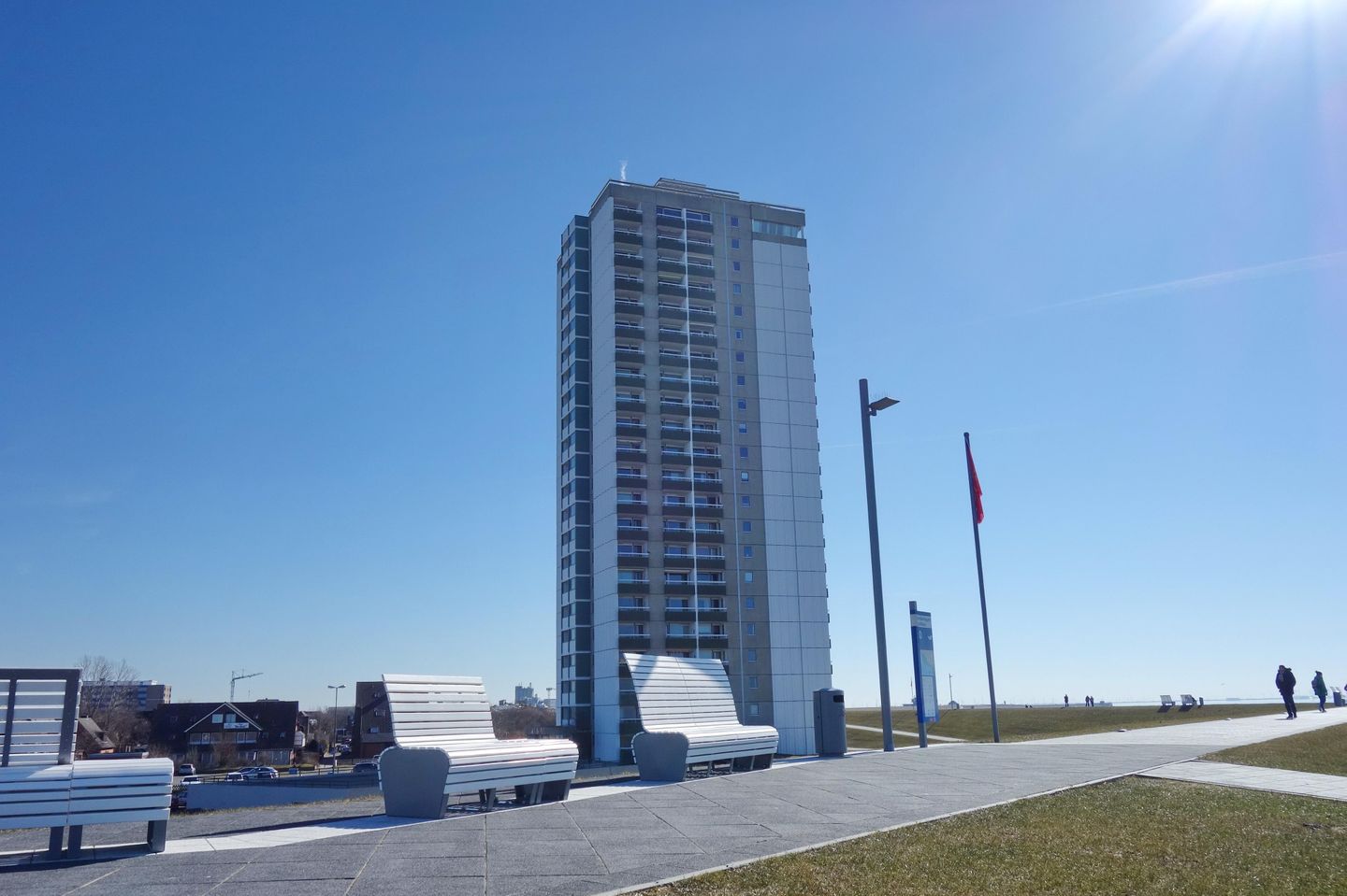 Hochhaus, Whg. Laskowski / 21. OG, Büsum/Nordsee