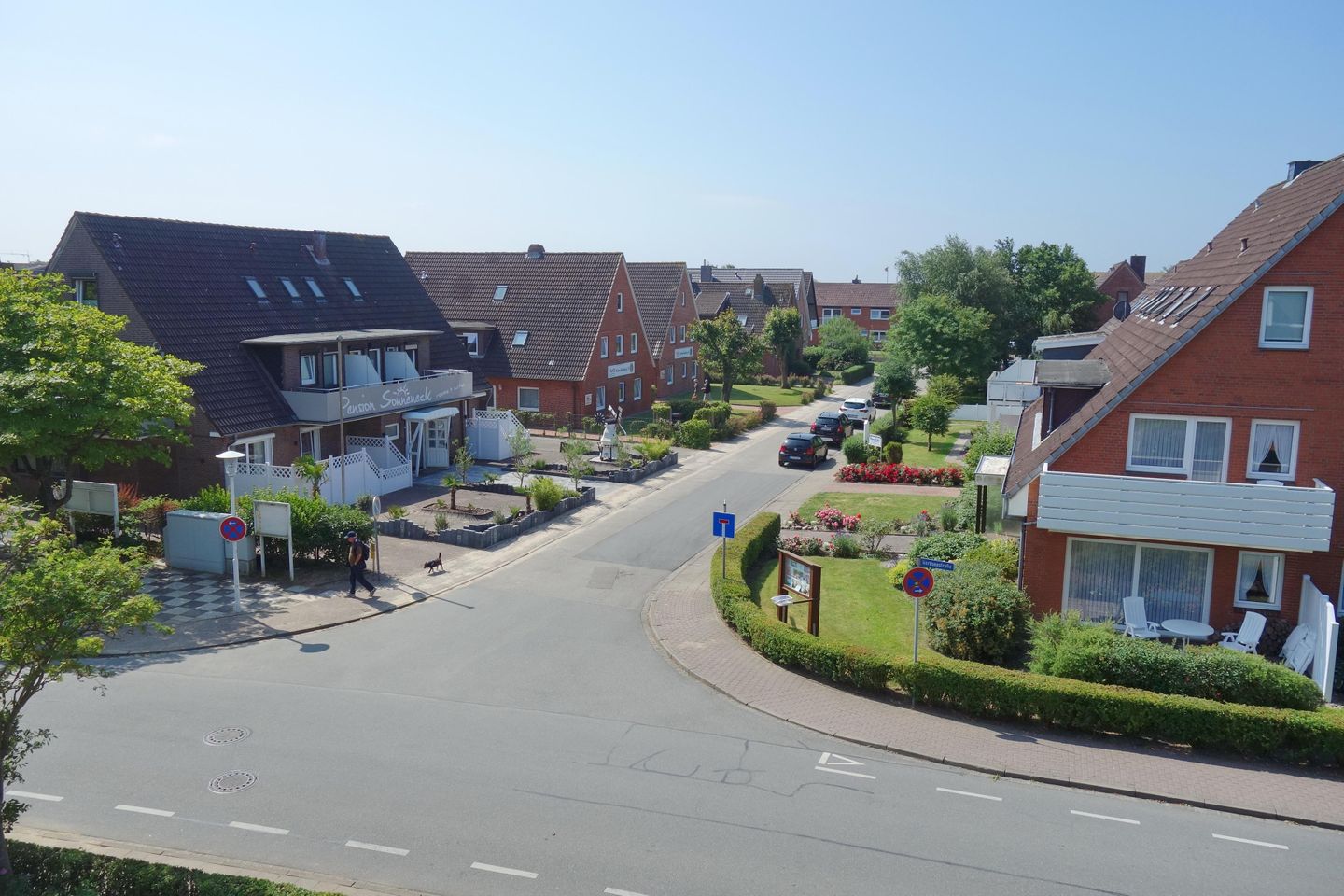 Nordseekante, Whg. 385 Aussicht vom Balkon