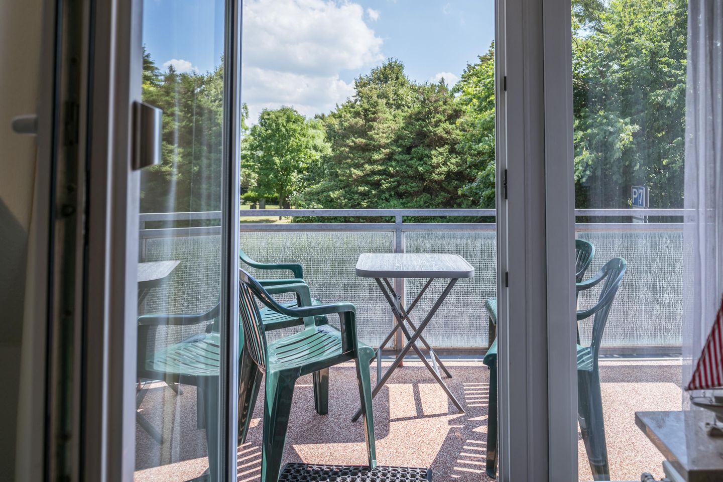 Abendrot Whg. 3 - Balkon Wohnzimmer