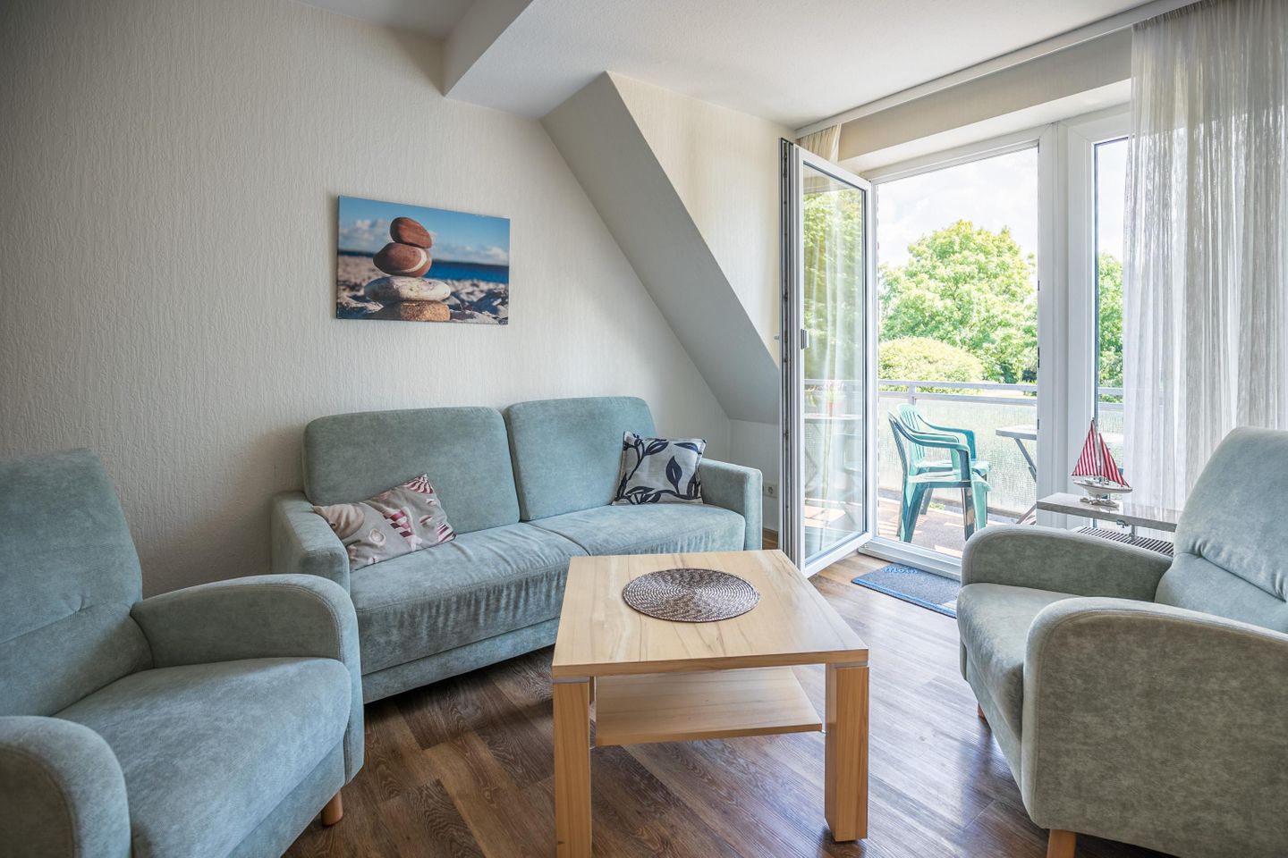 Abendrot Whg. 3 -  Wohnzimmer