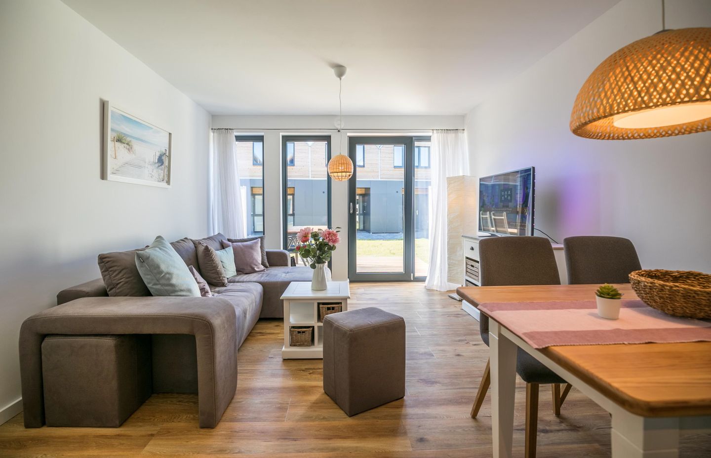 "Beach House 4, Strandkoje 4.3", Wohnzimmer