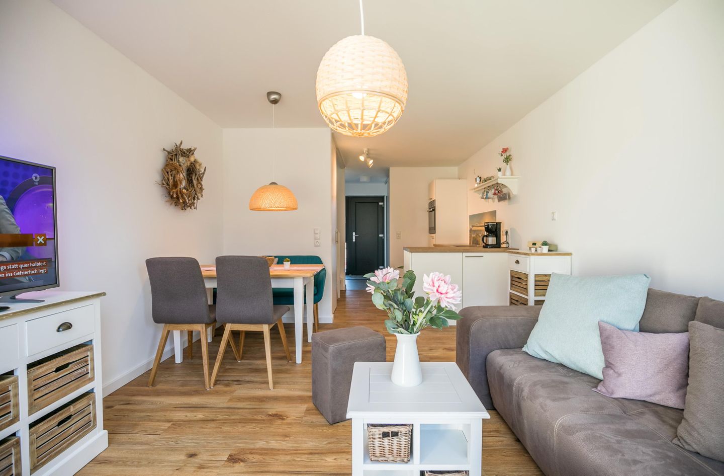 "Beach House 4, Strandkoje 4.3", Wohnzimmer