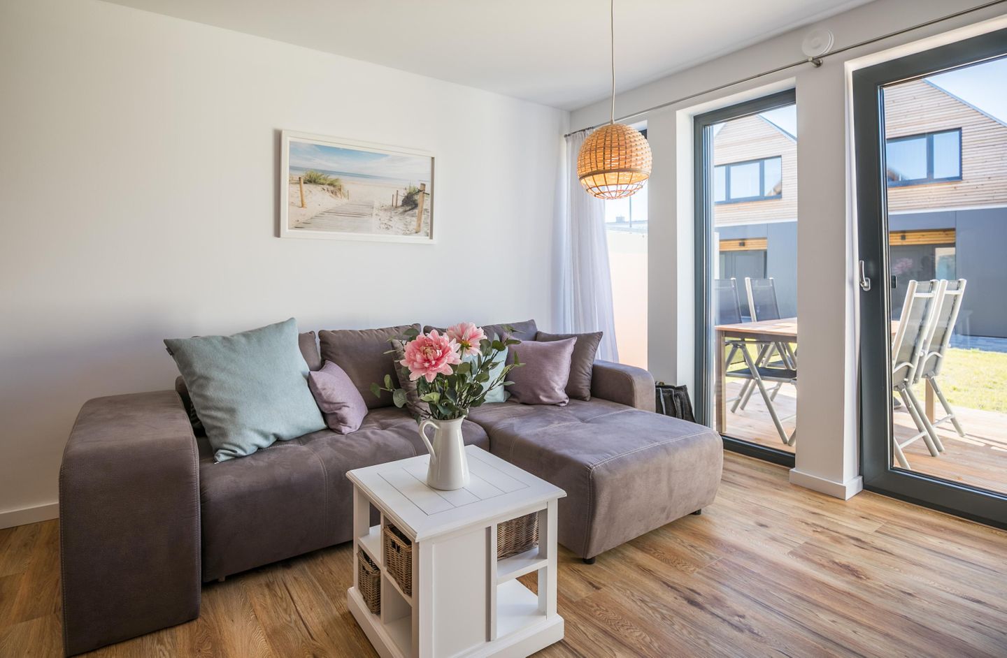 "Beach House 4, Strandkoje 4.3", Wohnzimmer