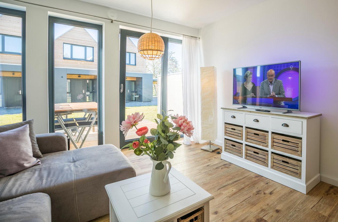 "Beach House 4, Strandkoje 4.3" Wohnzimmer