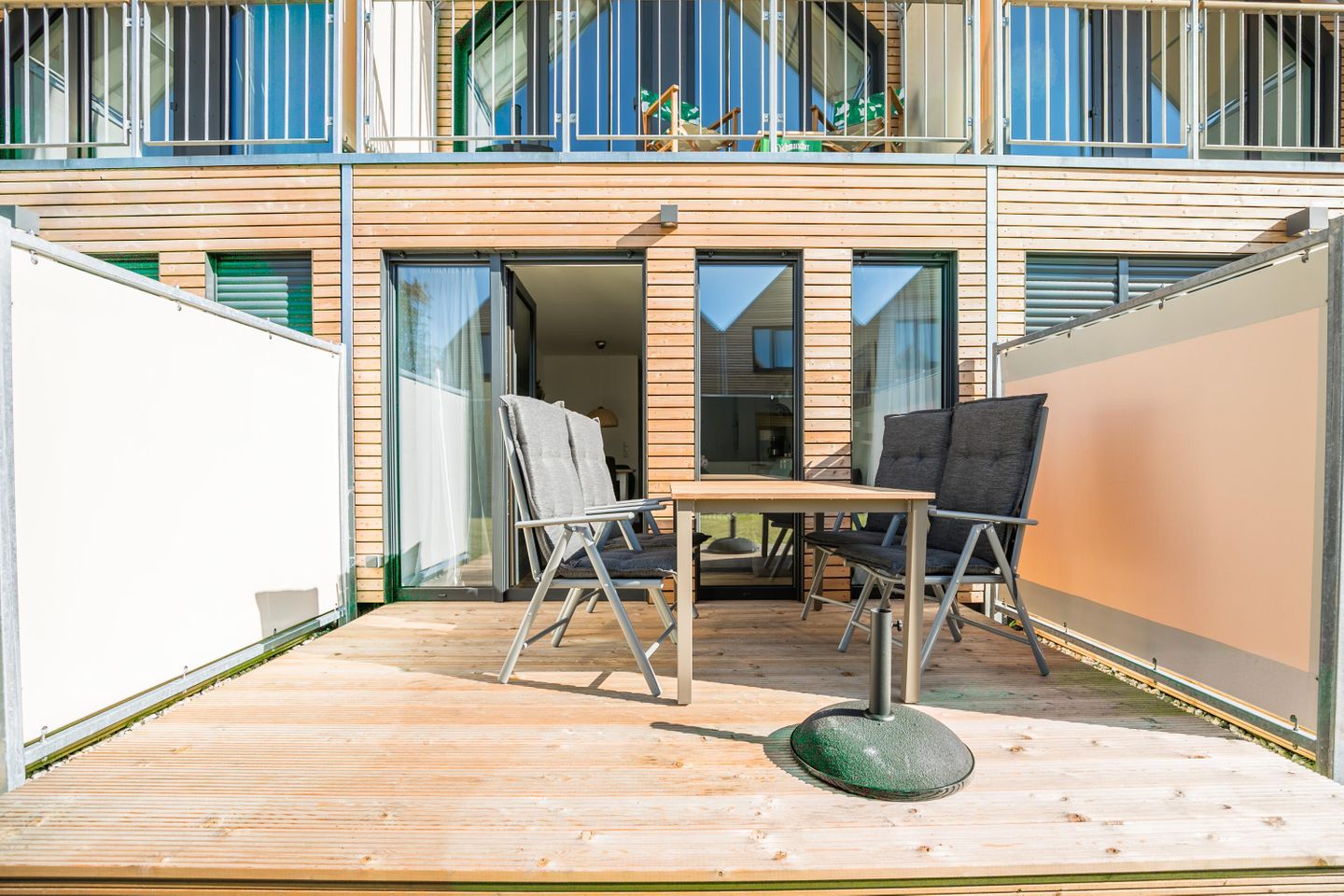 "Beach House 4, Strandkoje 4.3" Terrasse
