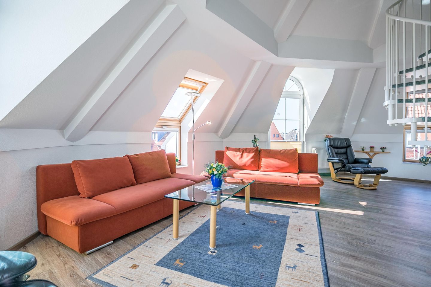Residenz Rosengrund, Whg. D 14 Galerie Wohnzimmer