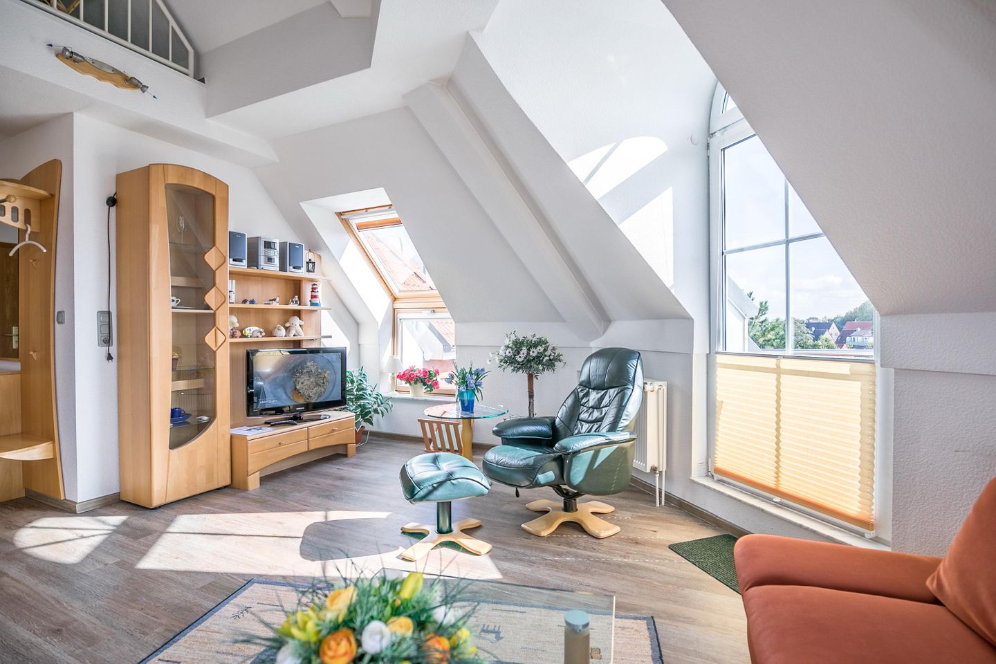 Residenz Rosengrund, Whg. D 14 Galerie Wohzimmer