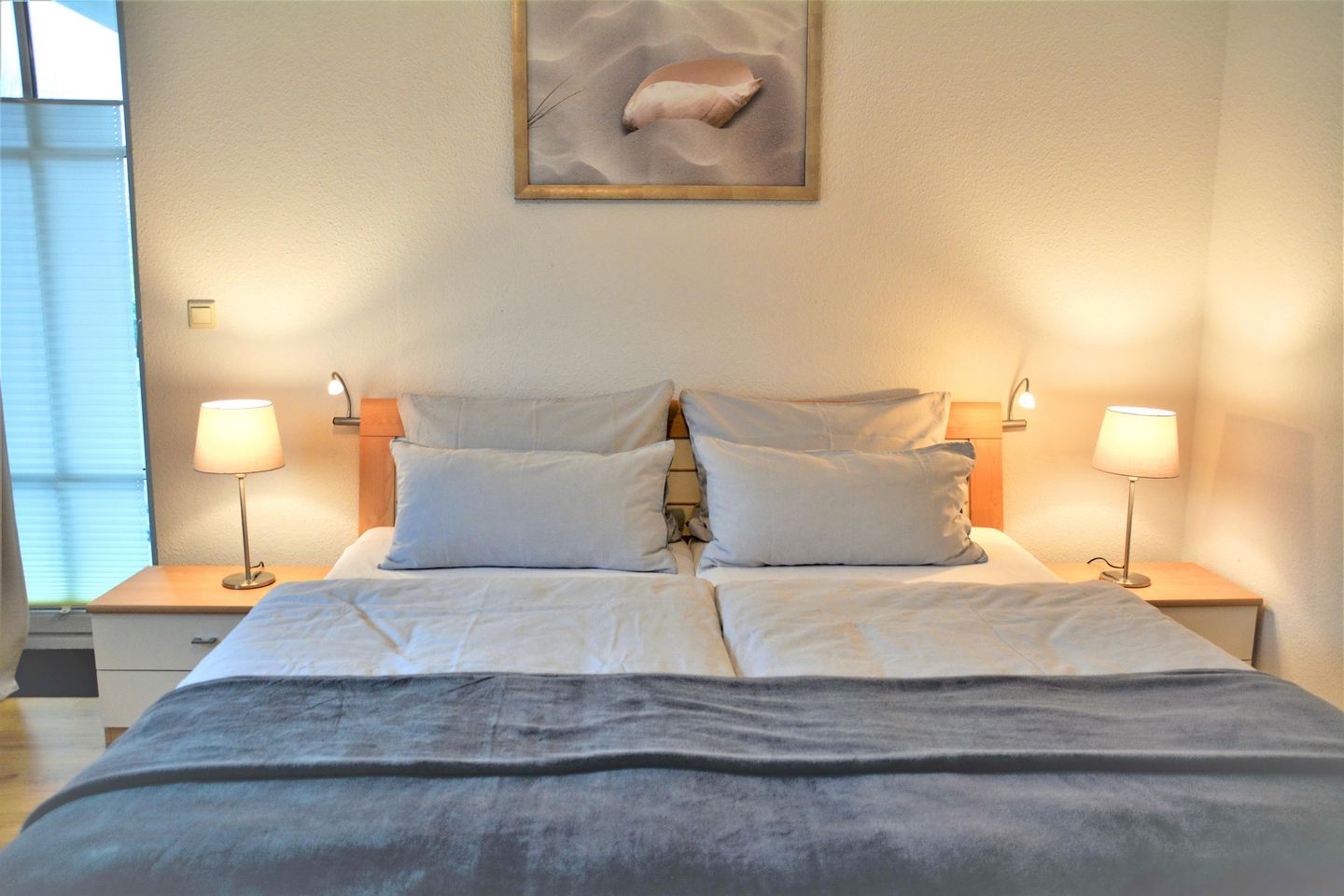 Westerwarft, App. 6, Schlafzimmer/Doppelbett