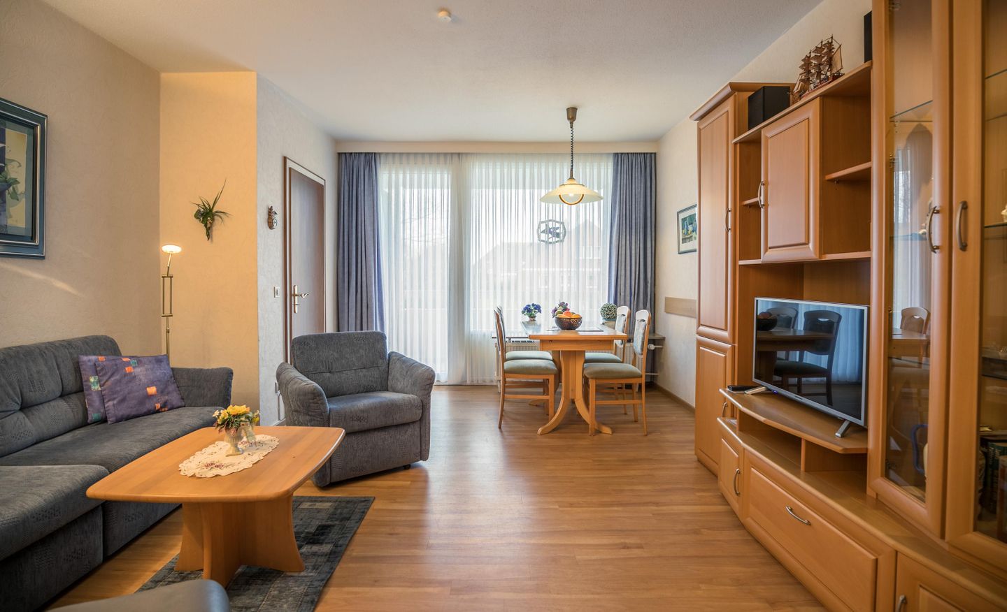 Nordseekante, Whg. 501 Wohnzimmer