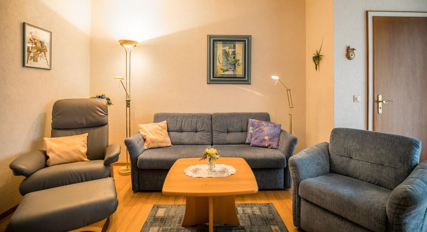 Nordseekante, Whg. 501 Wohnzimmer