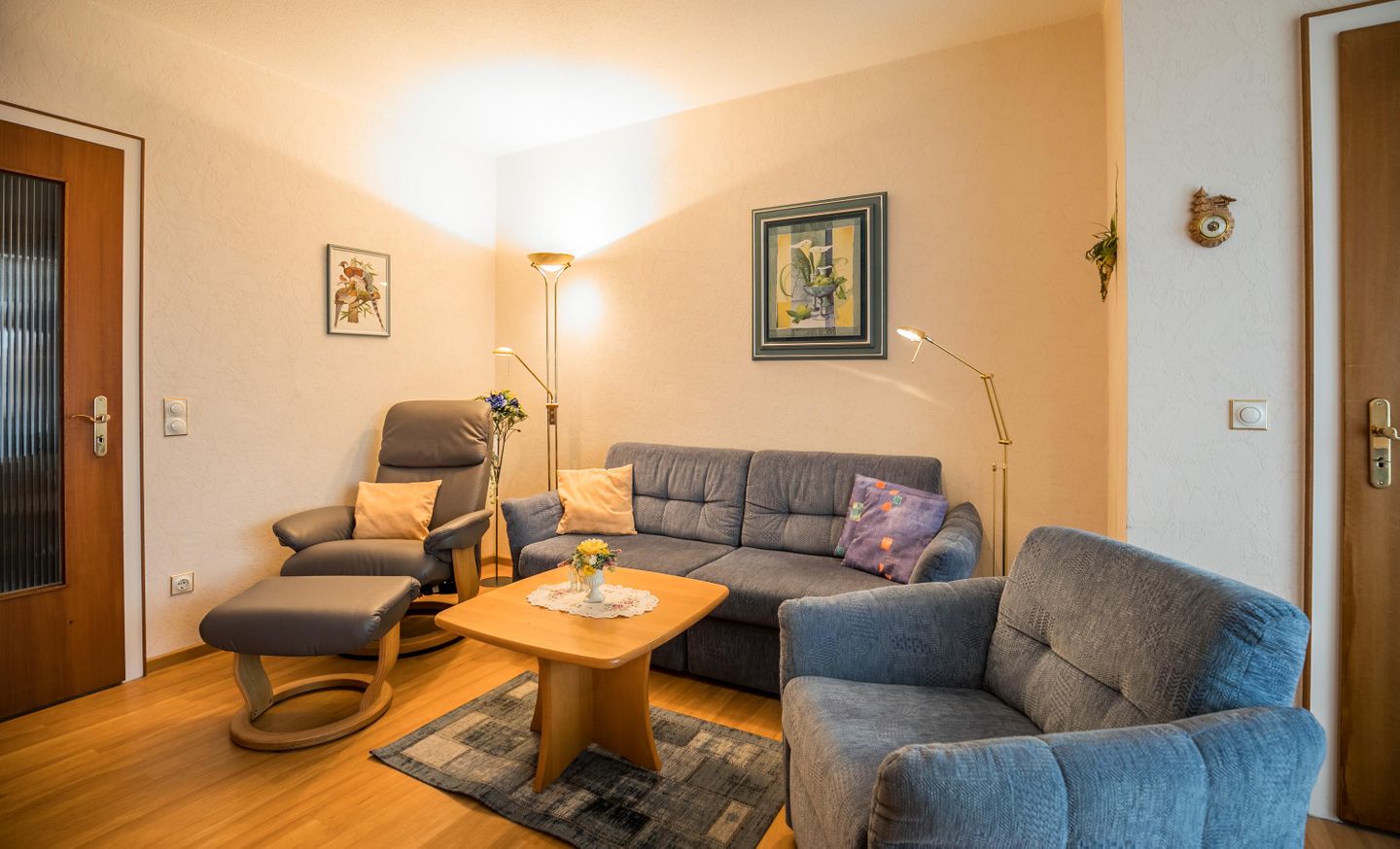 Nordseekante, Whg. 501 Wohnzimmer