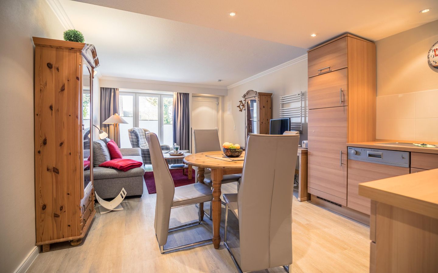 Appartementhaus Meeresbucht Whg. 4, Wohnzimmer