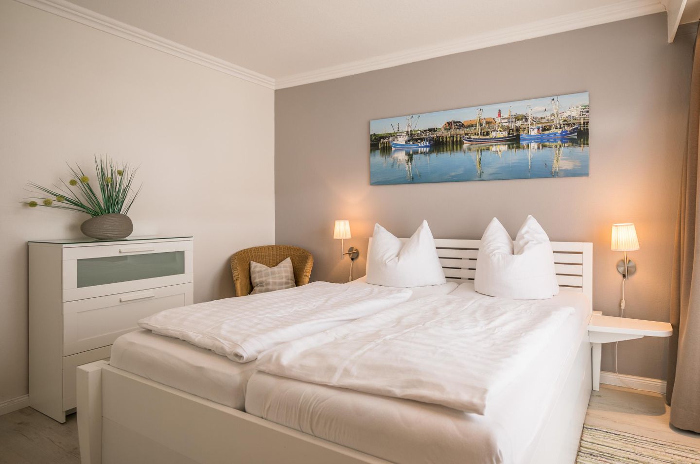 Appartementhaus Meeresbucht Whg. 5, Schlafzimmer
