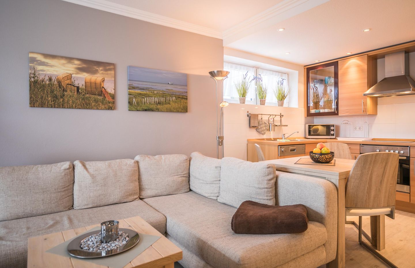 Appartementhaus Meeresbucht Whg. 5, Wohnzimmer