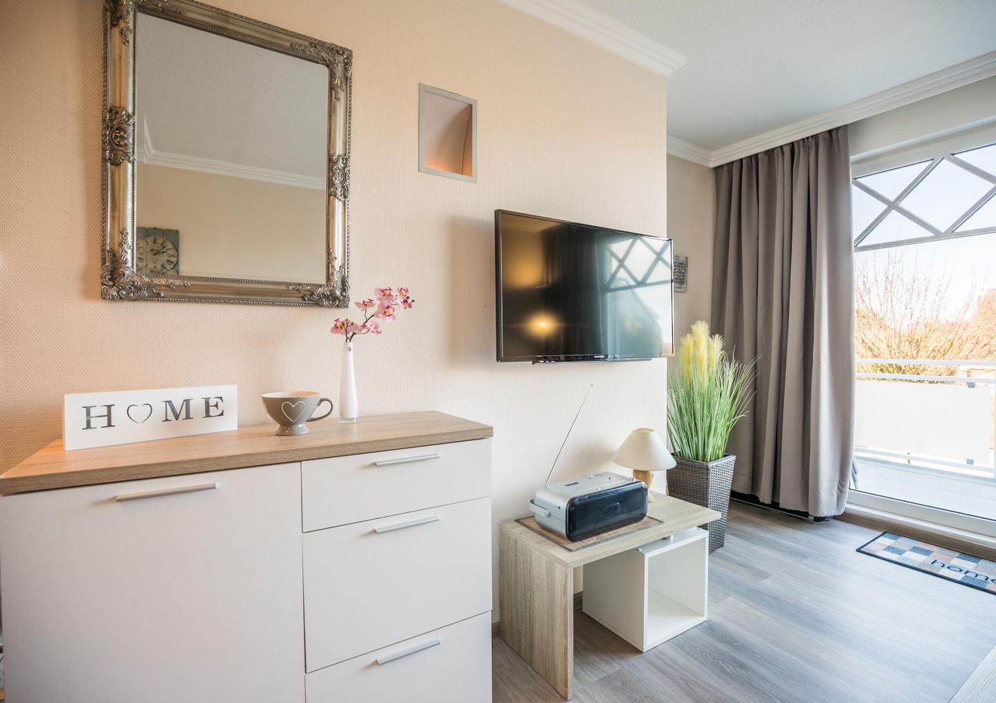 Appartementhaus Meeresbucht Whg. 7, Wohnzimmer