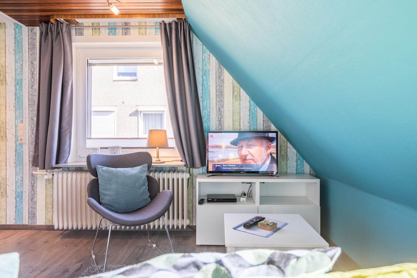 Haus Strandbrise, Whg. 4, Wohnzimmer