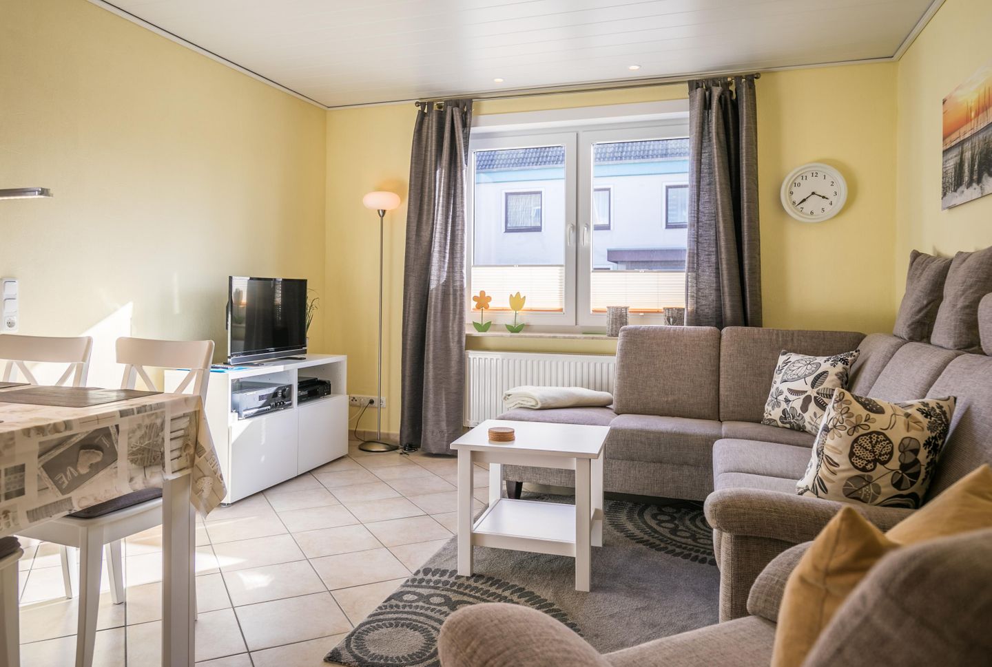 Haus Strandbrise Whg.1, Wohnzimmer