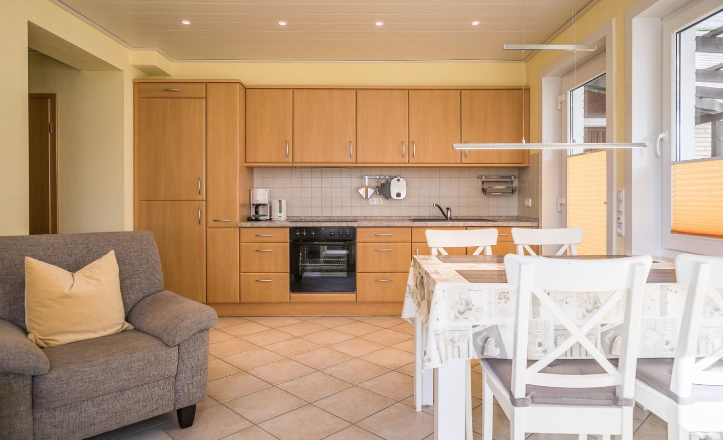 Haus Strandbrise Whg.1, Wohnzimmer