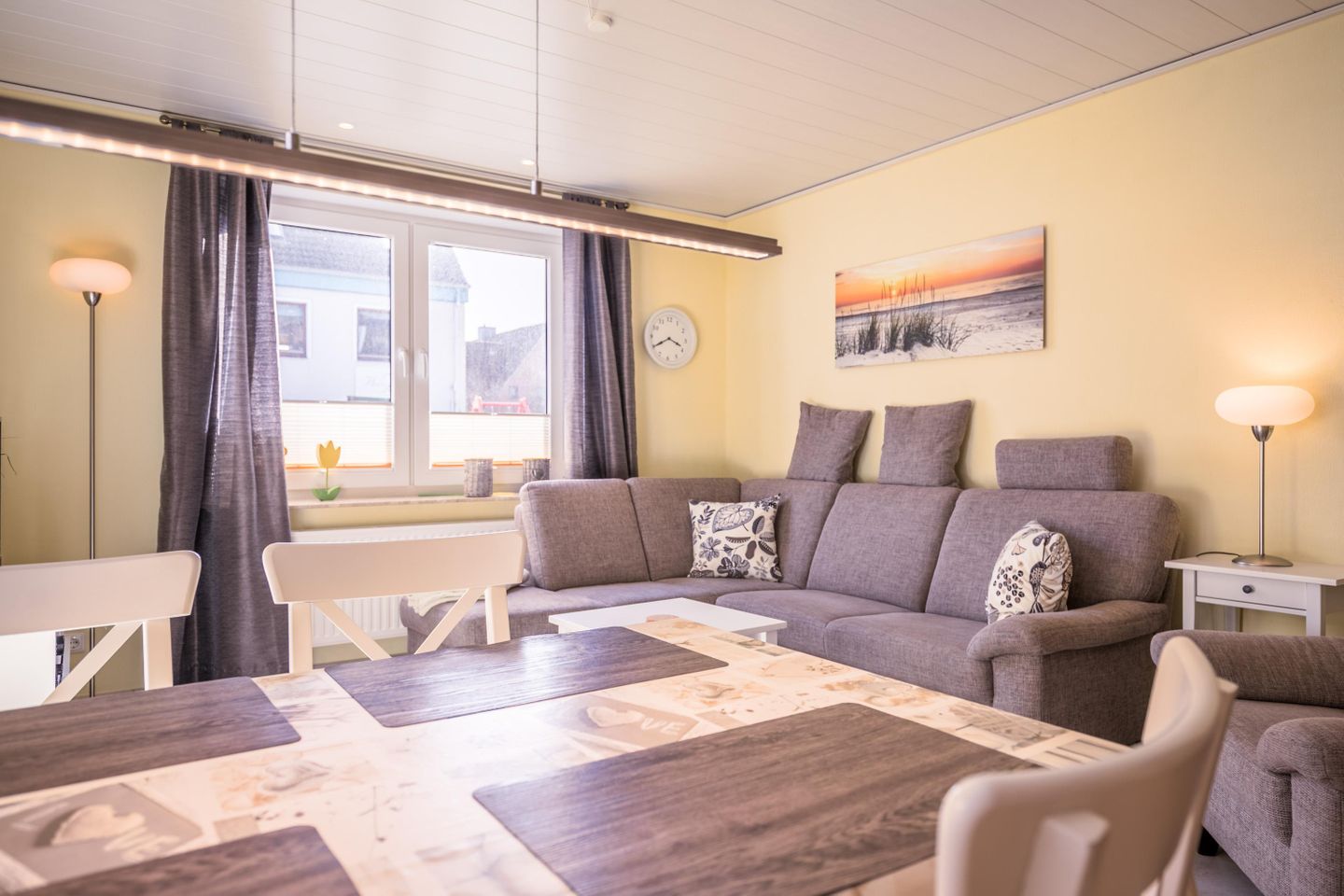 Haus Strandbrise Whg.1, Wohnzimmer