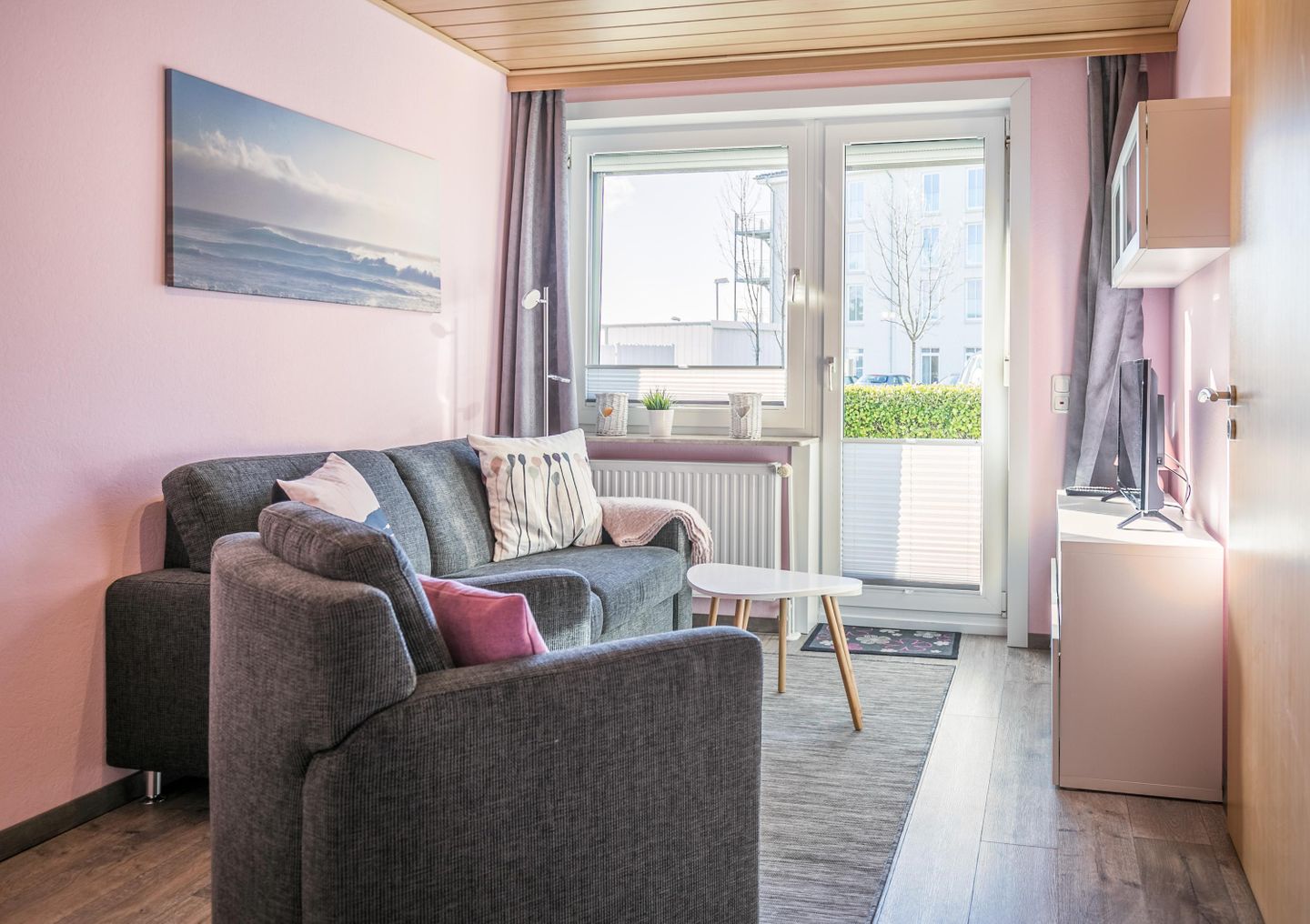 Haus Strandbrise, Whg. 3, Wohnzimmer