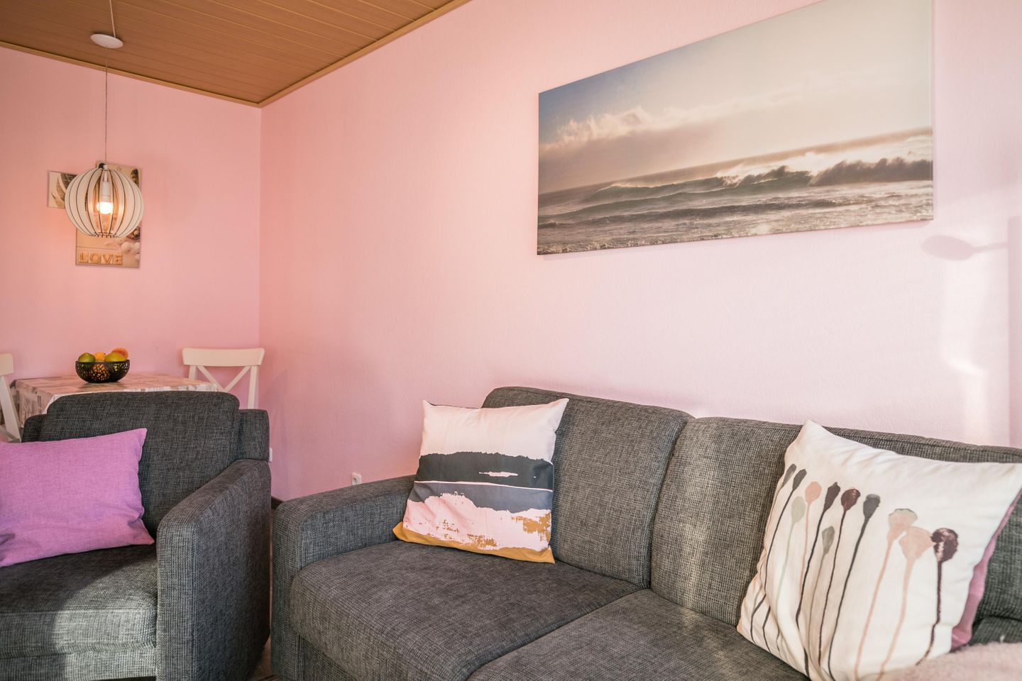 Haus Strandbrise, Whg. 3, Wohnzimmer