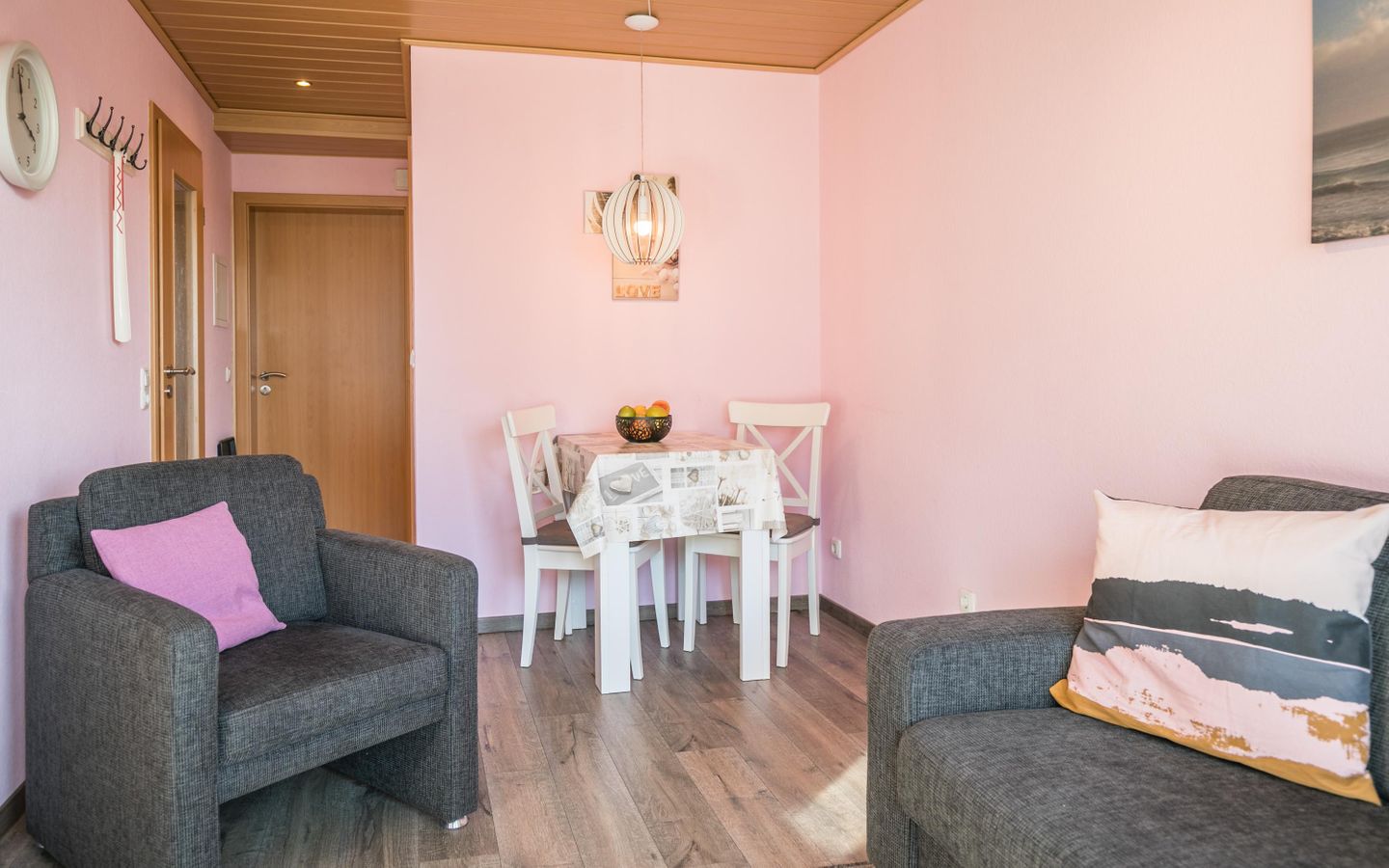 Haus Strandbrise, Whg. 3, Essbereich