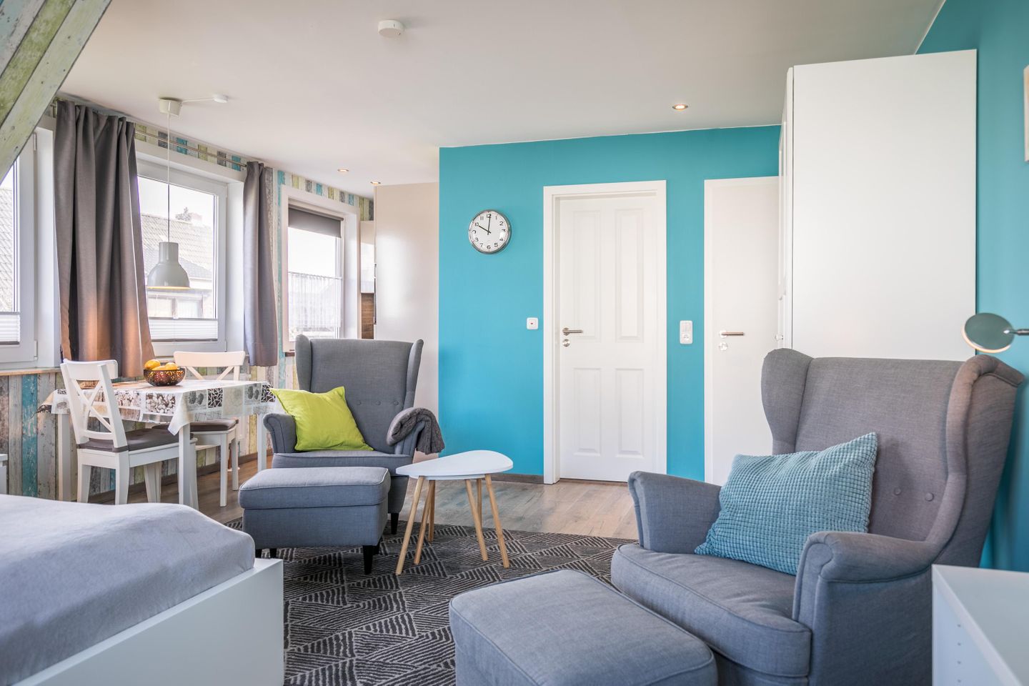Haus Strandbrise, Whg. 6, Wohnzimmer