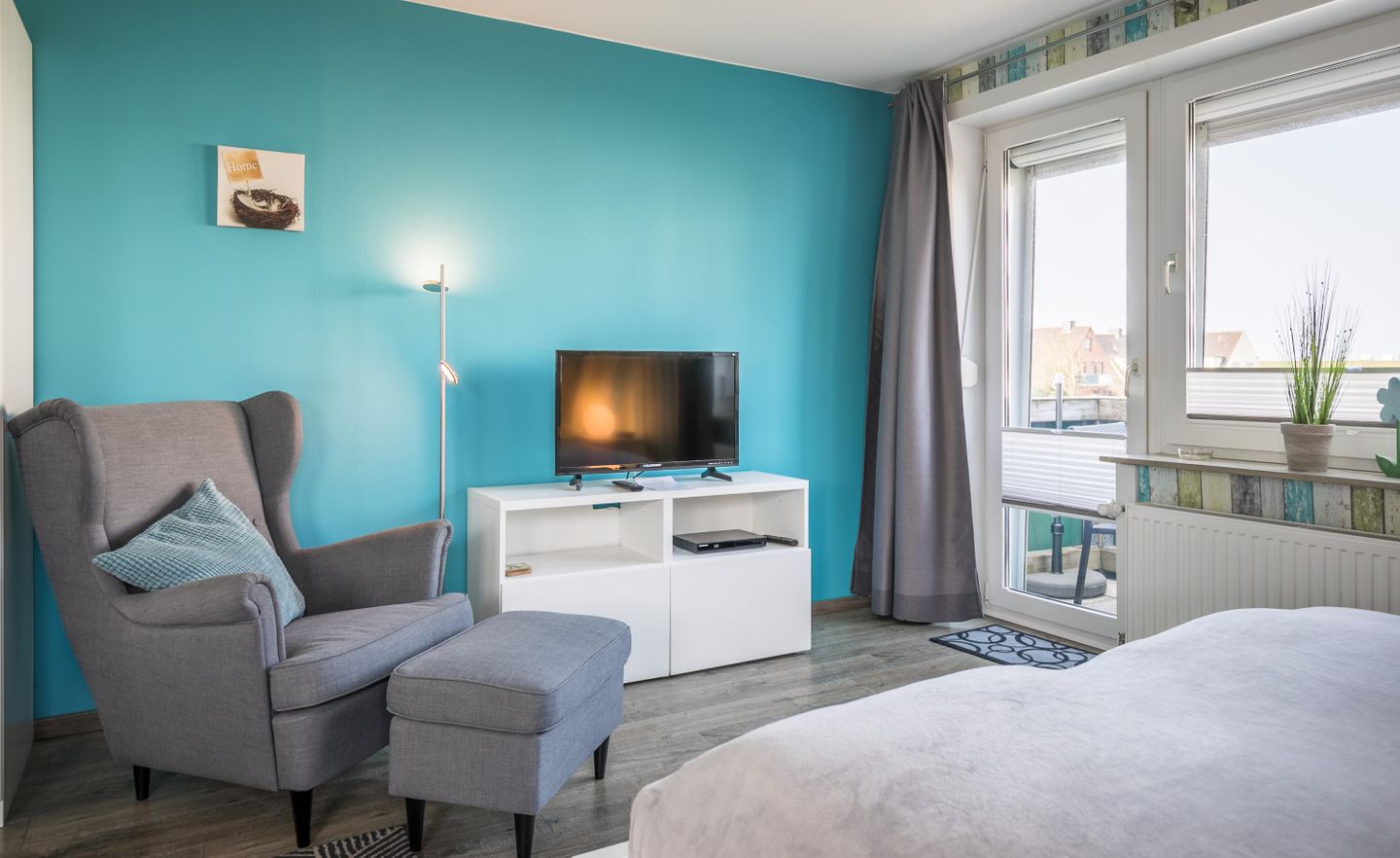 Haus Strandbrise, Whg. 6, Wohnzimmer