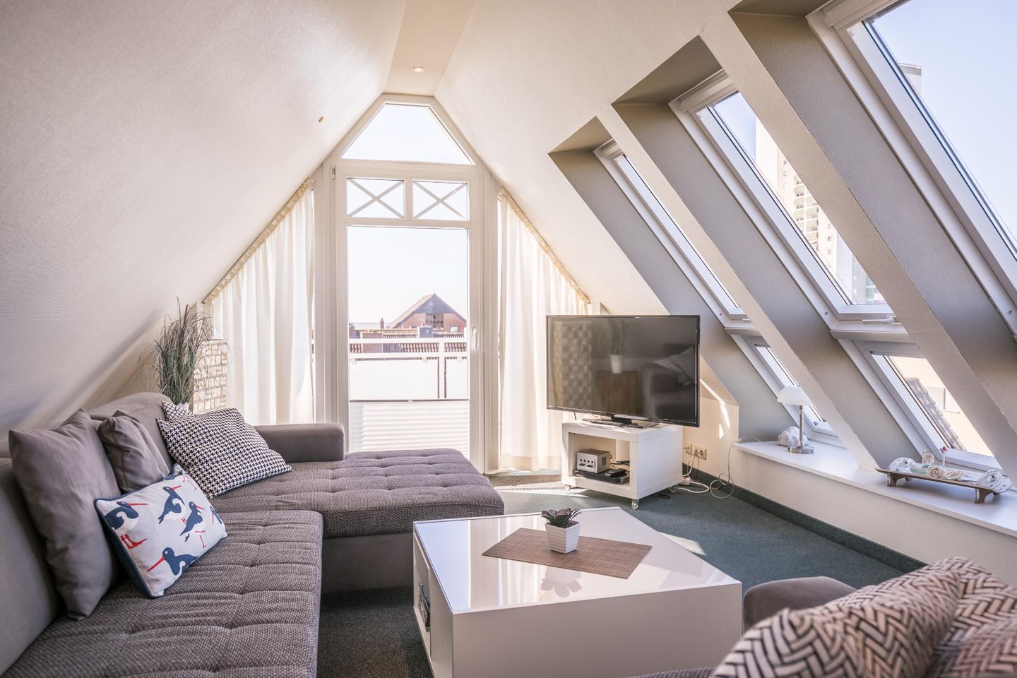 Appartementhaus Meeresbucht Whg. 11, Wohnzimmer
