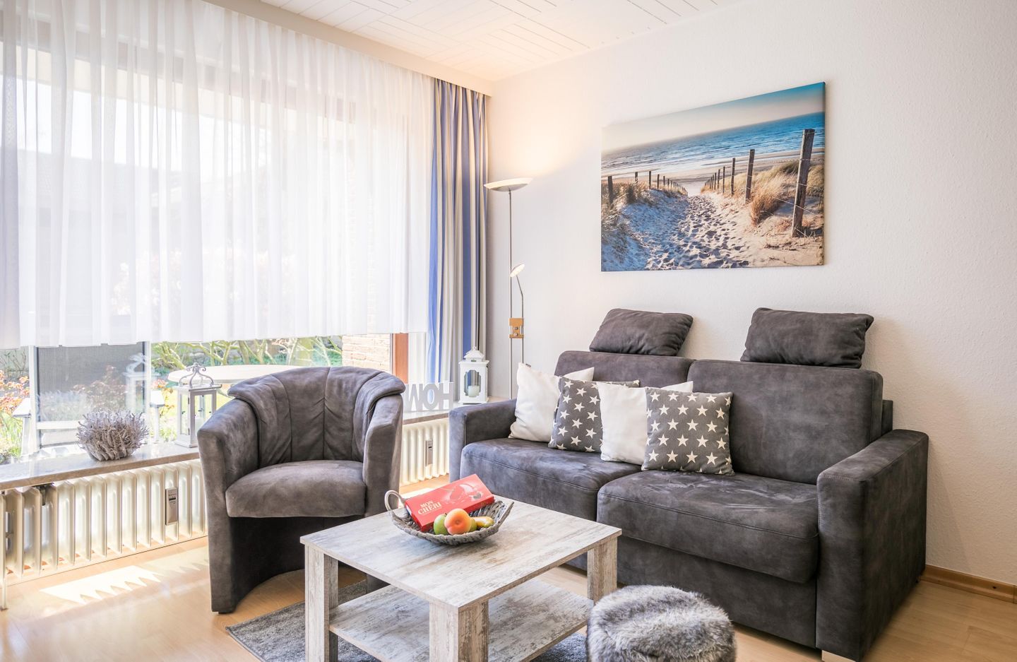 Schloß am Meer, Whg. 5 Wohnzimmer