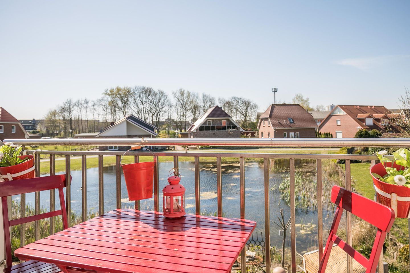 Haus am Teich, Whg. Relax, Balkon