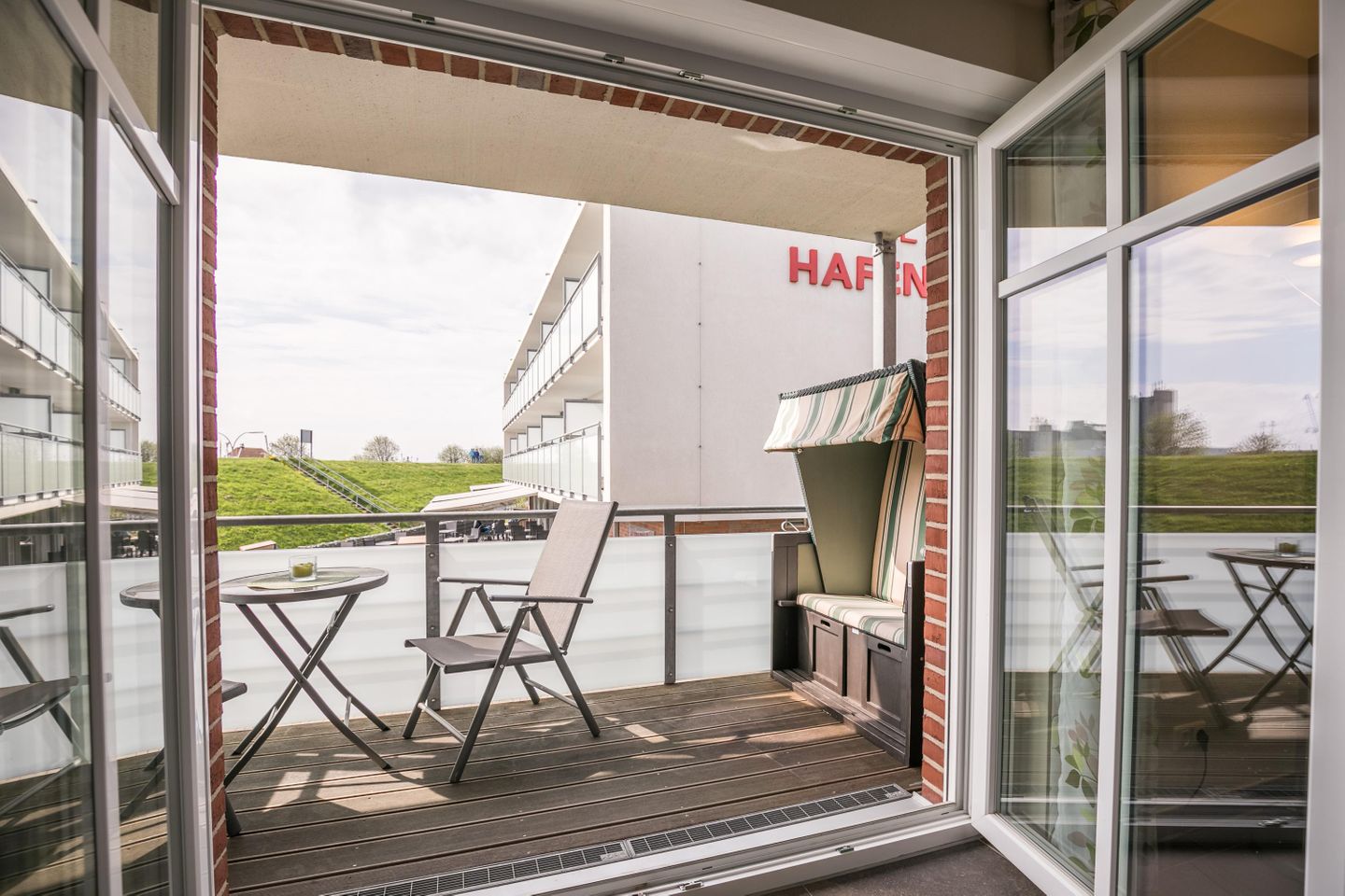 Hafenresidenz, Whg. 1.2, Balkon