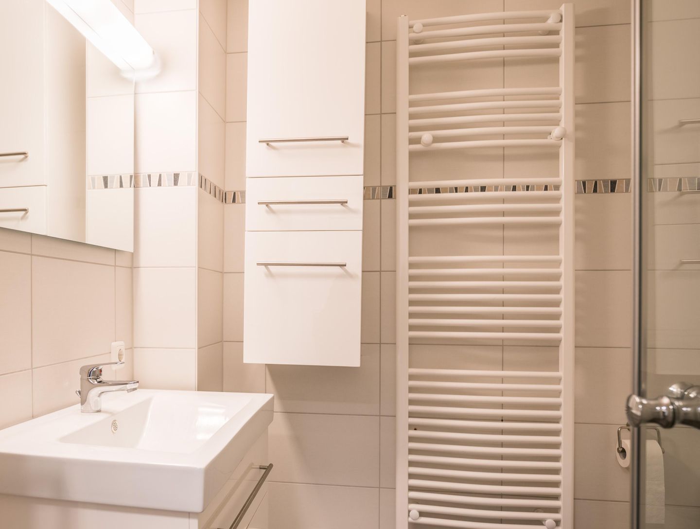 Ferienwohnung Keyser 2.0, Duschbad