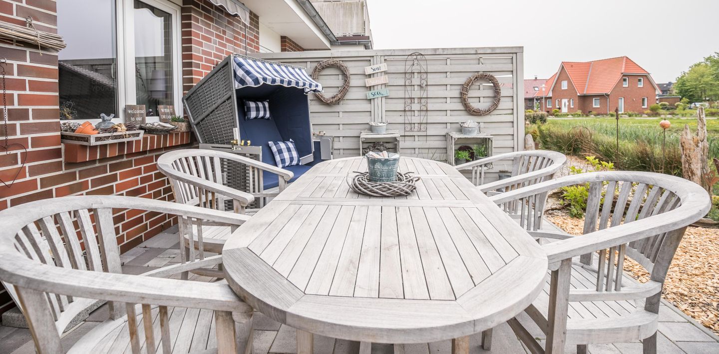 Haus am Teich, Whg. Happy, Terrasse