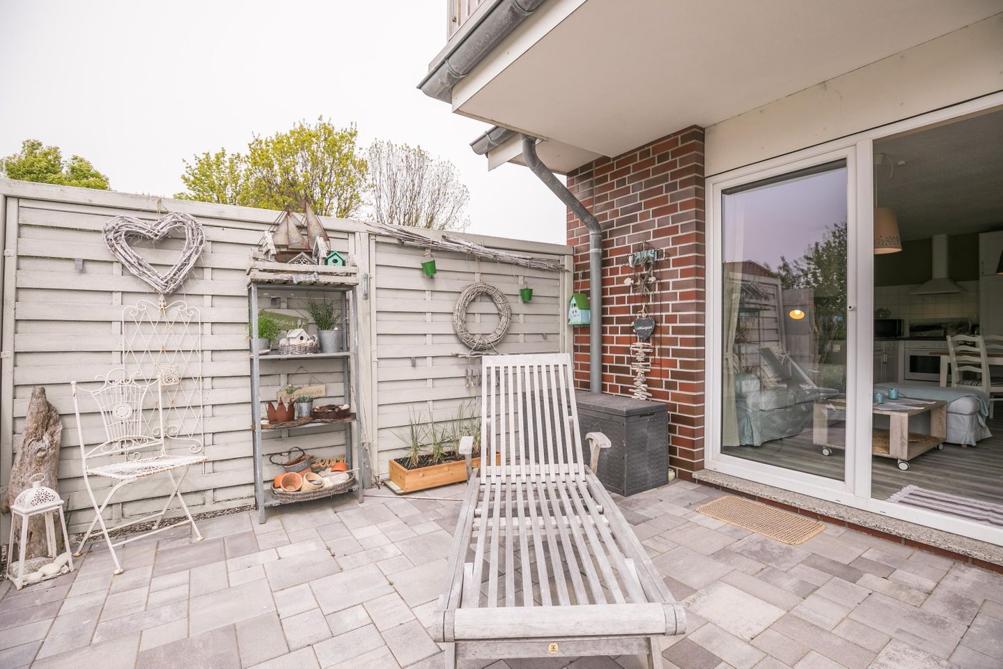 Haus am Teich, Whg. Happy, Liegestuhl