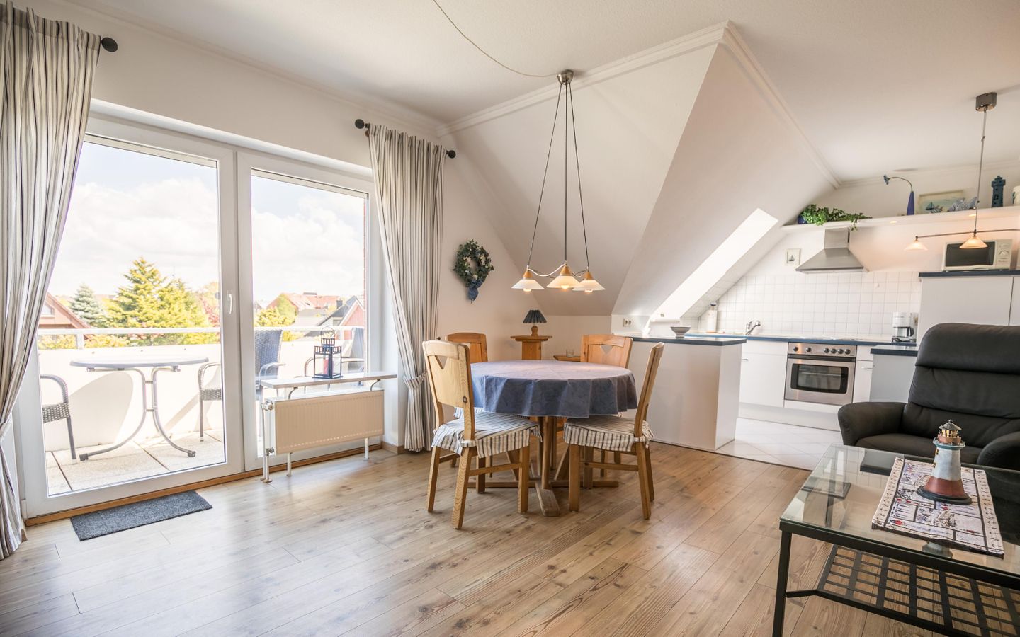 Ferienwohnung Nautik Küchenzeile