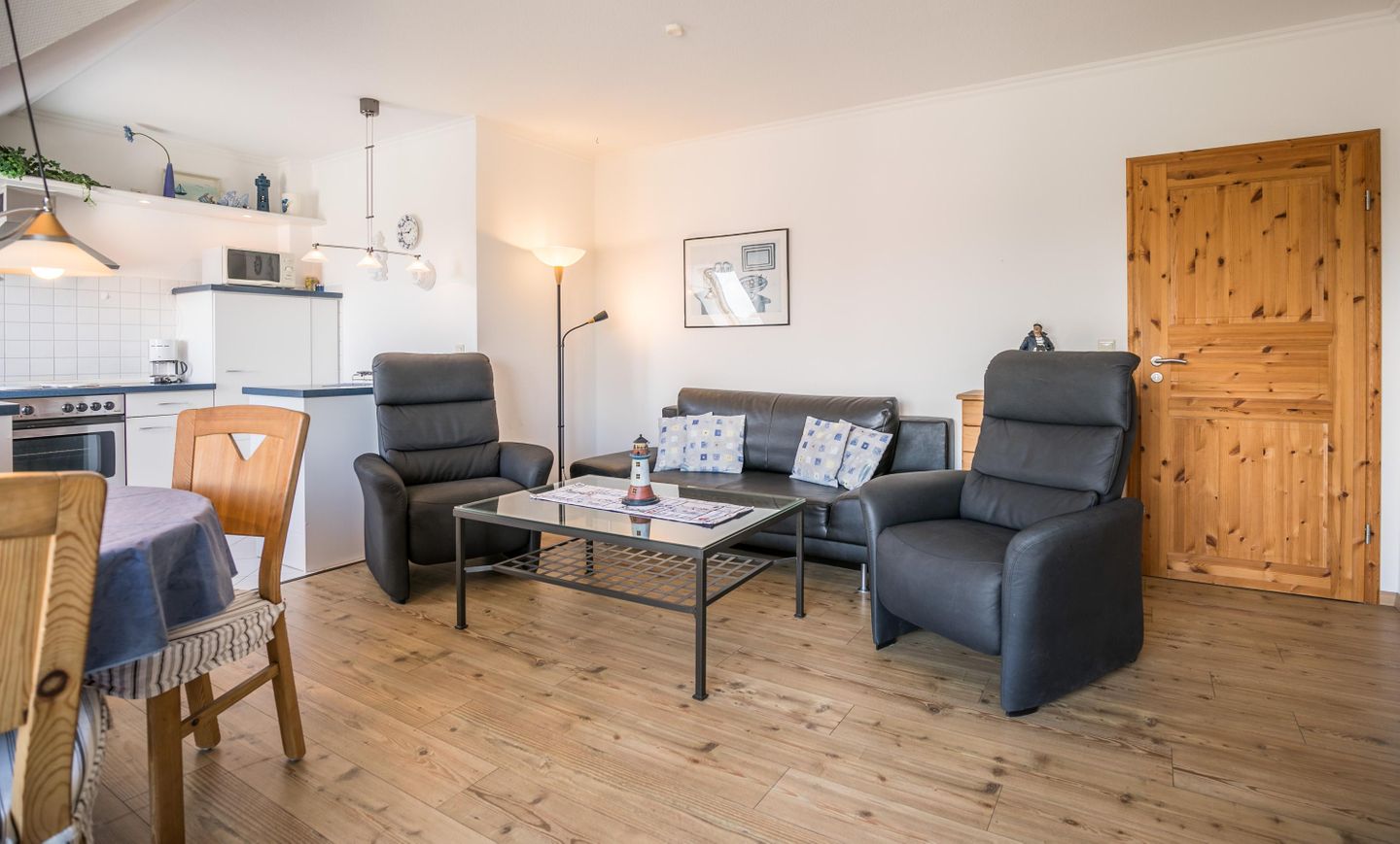 Ferienwohnung Nautik  Wohnzimmer