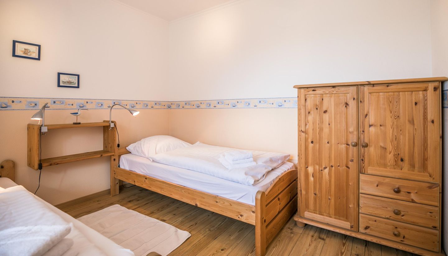 Ferienwohnung Nautik Schlafzimmer 2