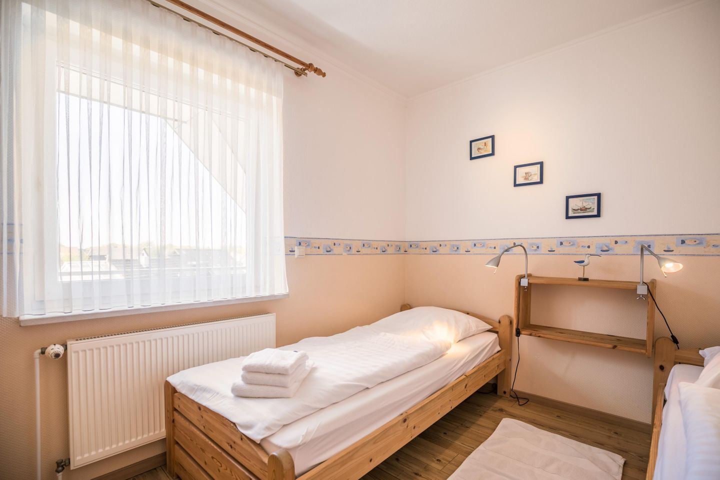 Ferienwohnung Nautik Schlafzimmer 2